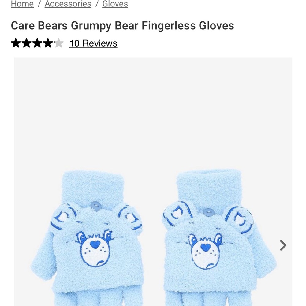 ISO Care Bears gloves from hot topic